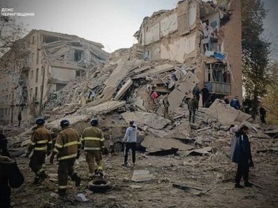 Удар рашистів по будинку в Прилуках: станом на 15:00 вже 16 загиблих, з них – 4 дитини