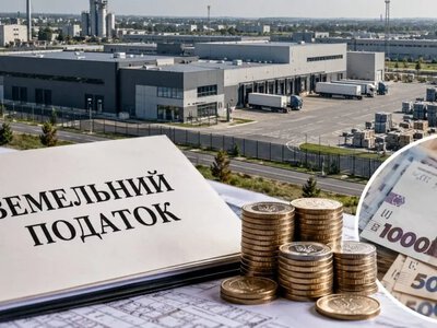 Земельний податок: очікується зростання для промислових земель