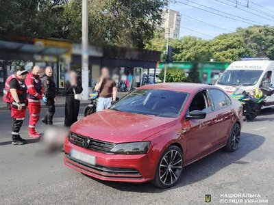 На проспекті Небесної Сотні автомобіль збив насмерть пішохода