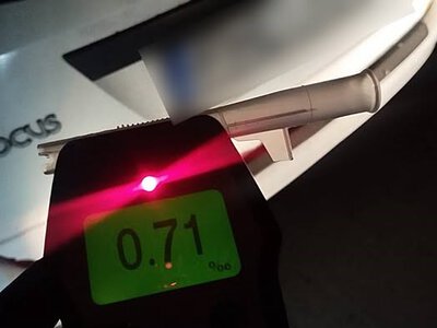 0,71 проміле за кермом - у Сумах зупинили нетверезого водія