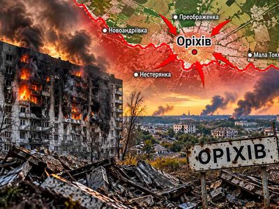 ТРИВОЖНА БИТВА ЗА ОРІХІВ: росіяни тиснуть на фронт, ЗСУ втримують ключові позиції та контратакують — ISW