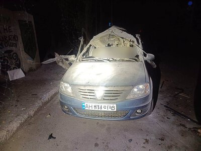 У Краматорську російський дрон влучив у цивільне авто, загинули двоє людей