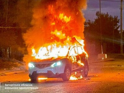 Росіяни атакували цивільне авто в Запоріжжі: водій загинув