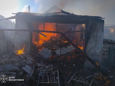 На Вінниччині під час пожежі загинув чоловік