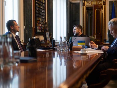 Фінансова підтримка України й відкриття переговорних кластерів: Володимир Зеленський провів розмову з Антоніу Коштою