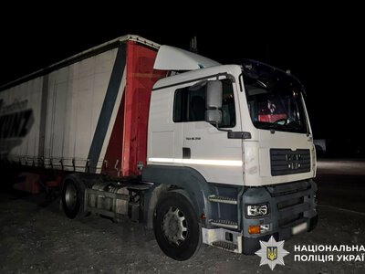 На Рівненщині знайшли водія вантажівки, який збив велосипедиста та втік з місця ДТП