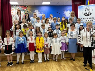 Моршинська школа мистецтв прийняла нових учнів у свою творчу родину