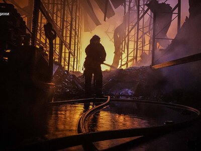 На Бучанщині російська атака пошкодила складські приміщення: є постраждалі