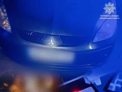 У Хмільнику водій Mitsubishi керував автомобілем із 2,02 проміле алкоголю