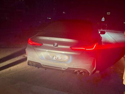На вулиці Івасюка патрульні зупинили неповнолітнього водія BMW
