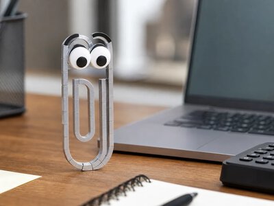 На Amazon продають неофіційний конструктор у стилі помічника Clippy за $14,50