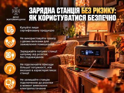 Зарядна станція вдома — це зручно, особливо коли електропостачання нестабільне