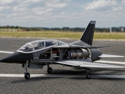 3D-друкований реактивний авіамодуль Kingchaser готують до рекорду швидкості