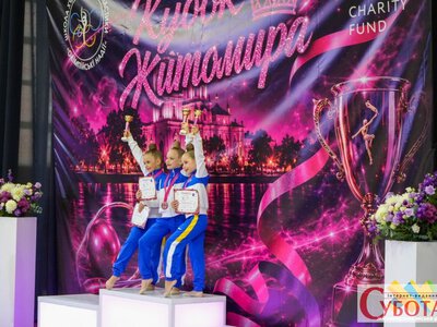 У Житомирі пройшов чемпіонат із гімнастики: виступали навіть 4-річні