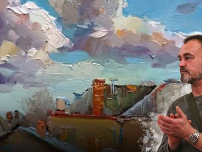 “Настрій чорних пейзажів минув”. Як херсонський художник і психолог Олександр Танасюк пройшов окупацію, виїхав та потрапив до війська