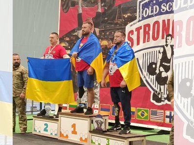 Четверо ветеранів із Рівненщини стали чемпіонами світу з богатирського багатоборства