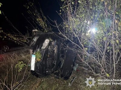 На Полтавщині перекинулася Skoda: одна пасажирка загинула, п’ятеро людей травмовані