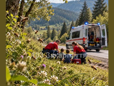 На Перечинщині бджоли покусали двох хлопчиків під час походу по гриби