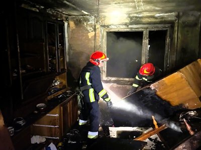 У Франківську під час пожежі евакуювали 25 мешканців будинку