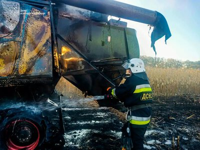 На Кіровоградщині рятувальники ліквідували дві пожежі транспортних засобів