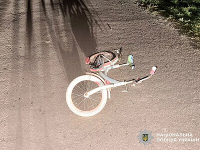На Полтавщині 5-річний хлопчик упав із велосипеда та потрапив до лікарні