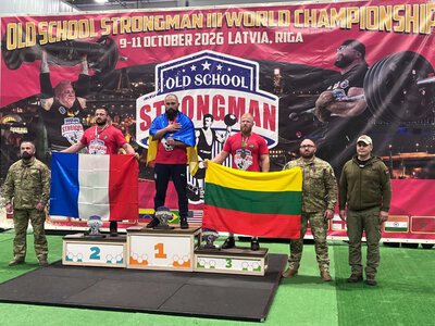 Ветеран із Черкас став чемпіоном світу з богатирського багатоборства та встановив рекорд України