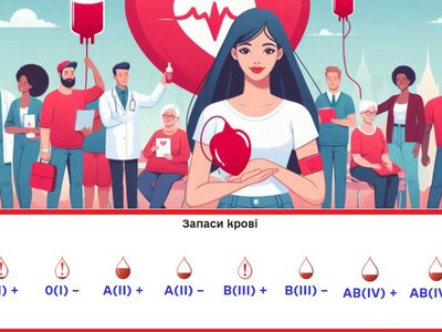 У Рівному критично бракує крові трьох груп: донорів просять допомогти