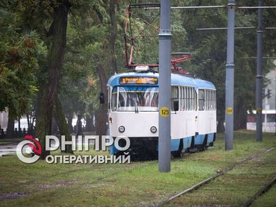 У Дніпрі чотири трамвайні маршрути курсуватимуть зі змінами 12 жовтня
