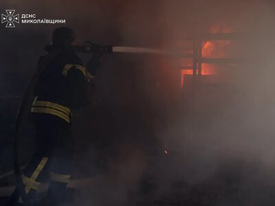 Вранці росіяни атакували Миколаїв «Шахедом»: пошкоджено вантажний термінал (фото, відео)