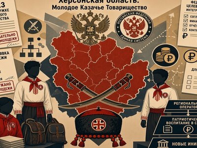 На Херсонщині окупанти заснували козацьку спілку для дітей