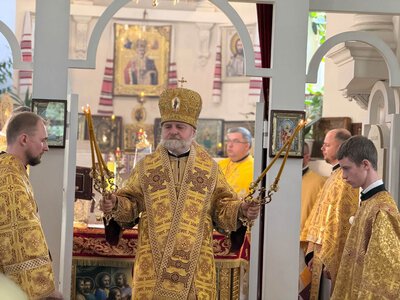 У Черкасах висвятили нового диякона та відзначили військовослужбовця церковною нагородою