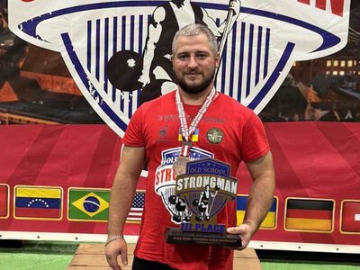 Спортсмен із Луганщини виборов бронзу в богатирському двоборстві