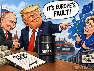 Трамп почав переводити стрілки на Європу після дизельної угоди з Путіним