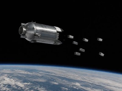 SpaceX показала відео відокремлення Starship і запуску 26 супутників Starlink