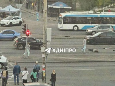 У Дніпрі на проспекті Слобожанському Citroen збив пенсіонера: подробиці ДТП