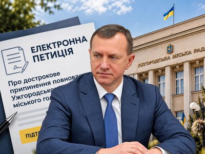 Ужгородці пропонують достроково припинити повноваження міського голови: зареєстрована петиція