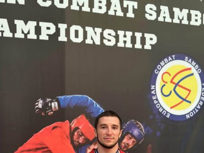 Спортсмен із Буковини здобув золото чемпіонату Європи з бойового самбо