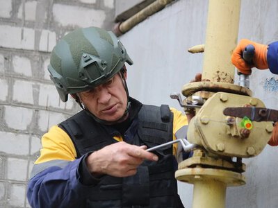 В Очакові після російського обстрілу відновили газопостачання понад ста будинків