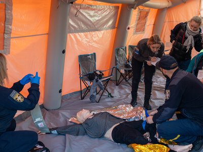 Польські інструктори навчають рятувальників Сумщини діяти в критичних ситуаціях