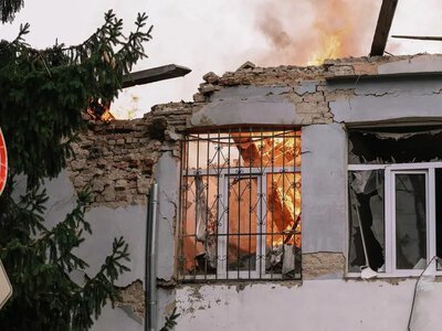Після російської атаки в Рівному майже повністю вигорів корпус РДГУ. Студенти були в укритті