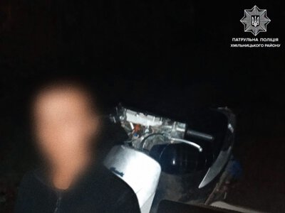На Вінниччині 20-річний водій скутера керував напідпитку та без права керування