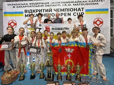 Ковельський «Оямас» здобув 13 медалей та 3-тє місце на чемпіонаті України з карате