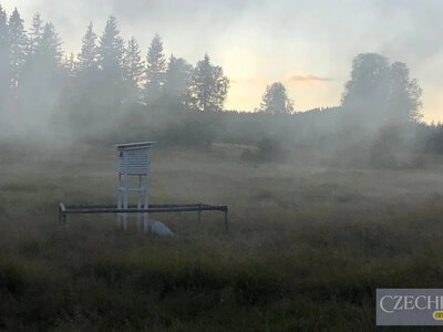 Осінь нагадала про зиму: чеську Шумаву скував десятиградусний мороз