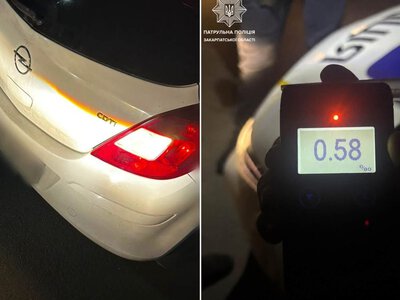 В Ужгороді вночі зупинили нетверезу водійку Opel (ФОТО)
