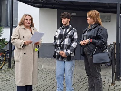 У Ковелі переселенці з Берислава надали однокімнатну квартиру