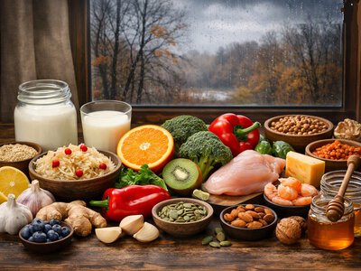 Не лише мед і часник: які ще продукти захистять імунітет у сезон грипу та застуд