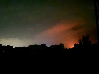 Відео: В окупованих Донецьку та Макіївці стався блекаут через пожежу на підстанції