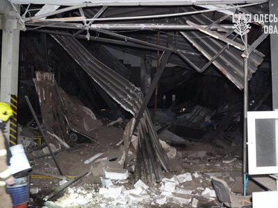 Олег Кіпер: внаслідок вчорашнього російського терористичного удару по Одещині пошкоджено будівлю приватного підприємства