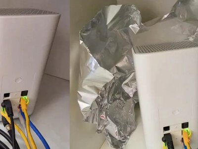 Фольга біля роутера прискорила Wi-Fi майже у 5 разів: що показав домашній тест
