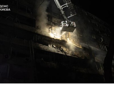 Нічна атака росіян ракетами і дронами вбила в Києві три людини, уражені об'єкти енергетики